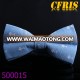 Hot Sale Denim Cotton Boys Blue Bow Tie